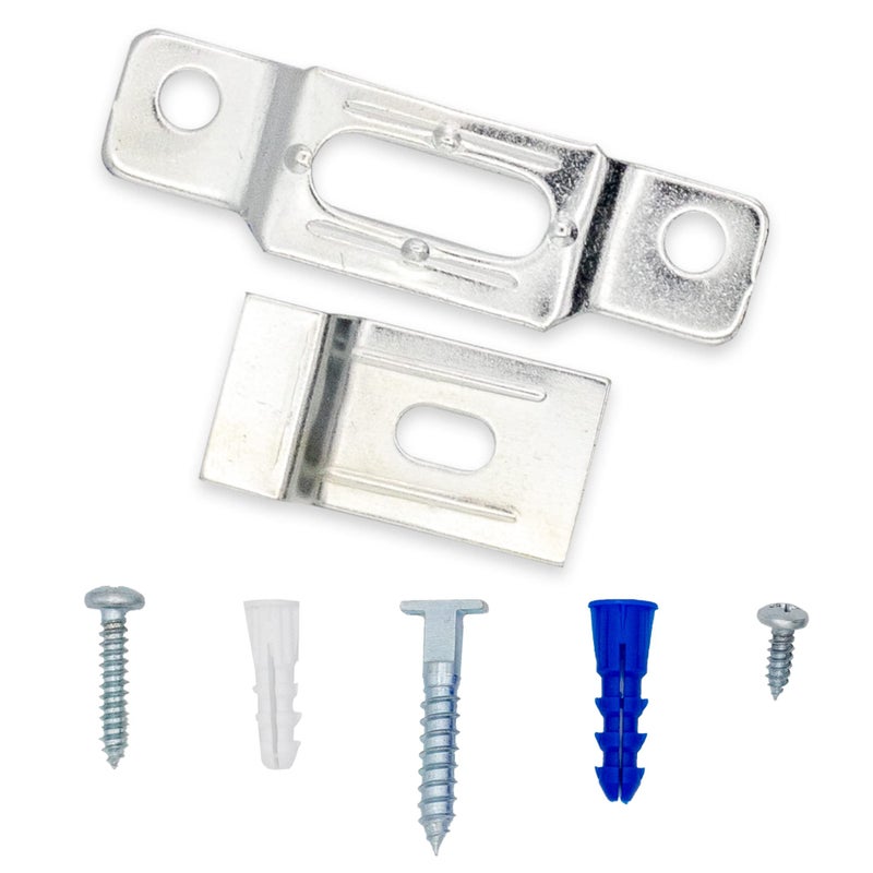ArtRight T-Lock security hangers locking hardware set for (25) wood or aluminum picture frames plus free HARDENED wrench! ArtRight - Image 1